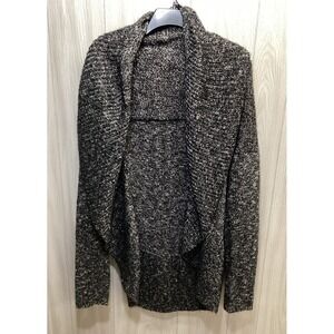 APT 9 Women's (Size L) Long Sleeve Open Front Cardigan Sweater Chunky Collar